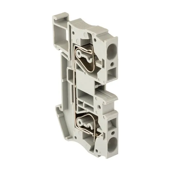Клемма проходная пружинная ST 6 мм2 серая EKF plc-jxb-st-6