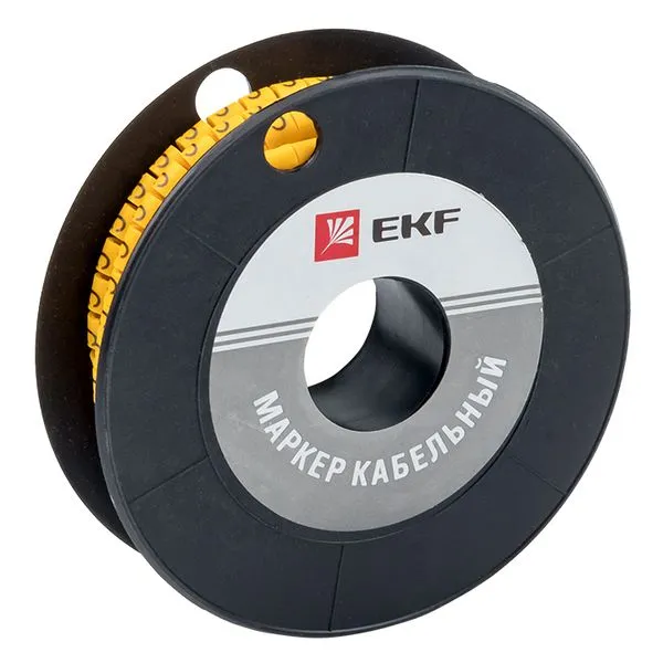 Маркер кабельный 1,5 мм2 "C" (1000 шт.) (ЕС-0) EKF PROxima plc-KM-1.5-C