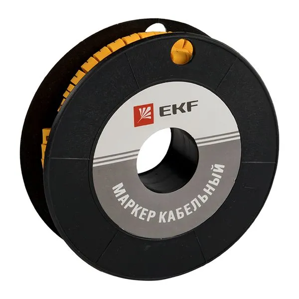 Маркер кабельный 6,0 мм2 "L" (350 шт.) (ЕС-3) EKF PROxima plc-KM-6-L