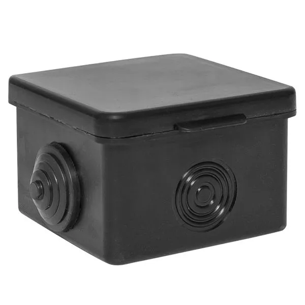 Коробка распределительная КМР-030-036, 4 мембр.ввода (65x65x50) чёрная EKF plc-kmr2-030-036-b