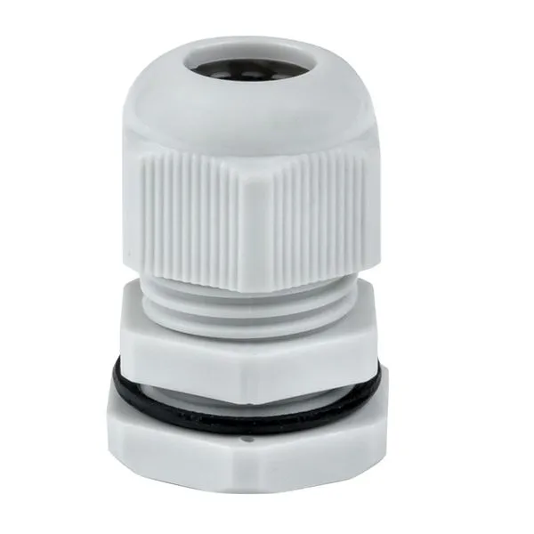 Cable gland PG13.5 IP54 (20 pcs) d hole 21 mm / d wire 6-12 mm EKF PROxima plc-pg-13.5-r