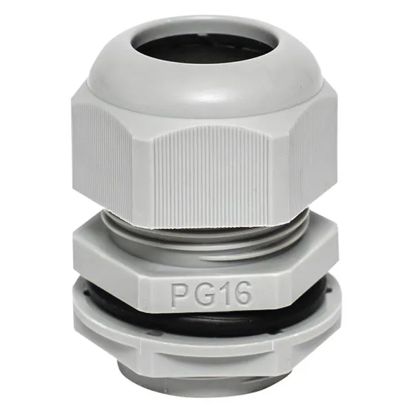 Сальник PG16 IP54 (2 шт) d отв. 21 мм / d провод. 10-14 мм EKF PROxima plc-pg-16-2-r