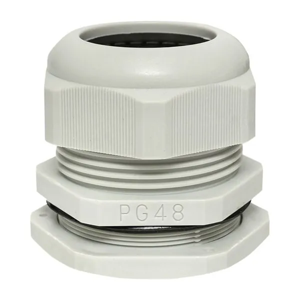 Сальник PG48 IP54 (1 шт) d отв. 59 мм / d провод. 37-44 мм EKF PROxima plc-pg-48-1-r