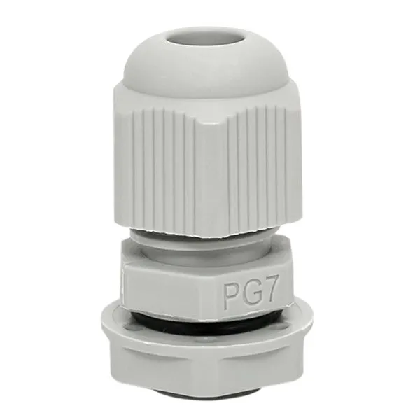 Сальник PG7 IP54 (4 шт) d отв. 13 мм / d провод. 3-6,5 мм EKF PROxima plc-pg-7-4-r