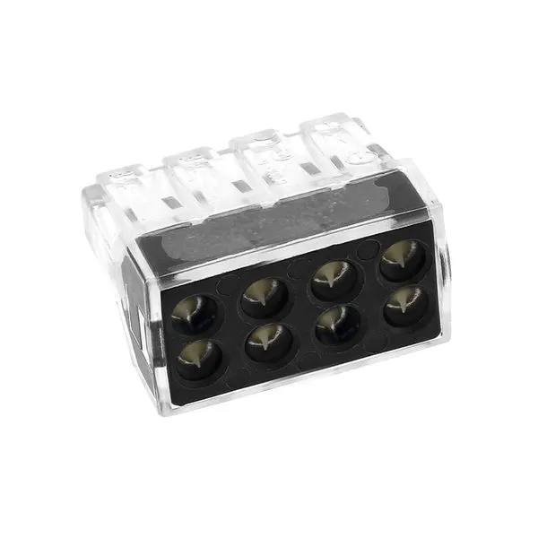 Клемма СМК 773-108 (с пастой) 8 отверстий 1,0-2,5 мм2 EKF PROxima plc-smk-108