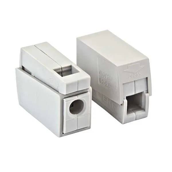 Клемма СМК 224-111 проходная на 1 проводник 1,0-2,5(4,0) мм2 EKF PROxima plc-smk-111