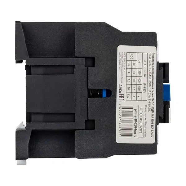 Пускатель электромагнитный серии ПМЛ-1160ДМ 18А 230В EKF Basic pml-s-18-230-basic