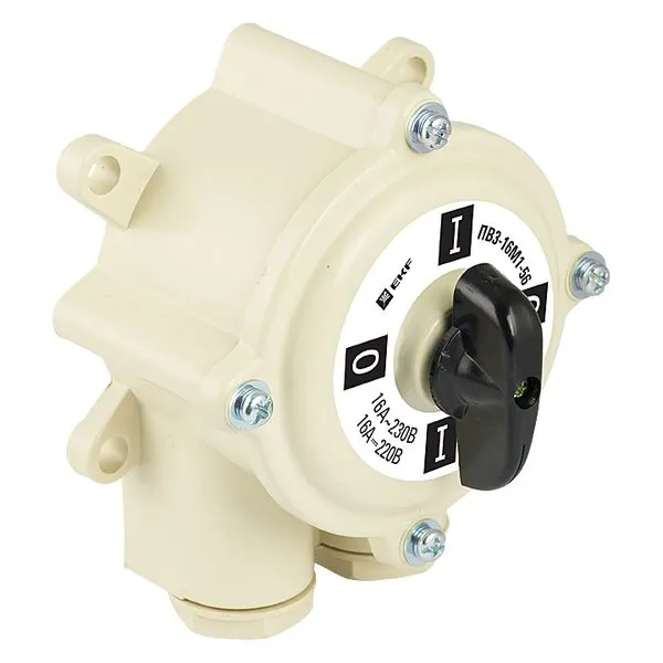 Пакетный переключатель (реверс) ПП 3-40/Р М2 пл. IP56 EKF PROxima pp-3-40-4r