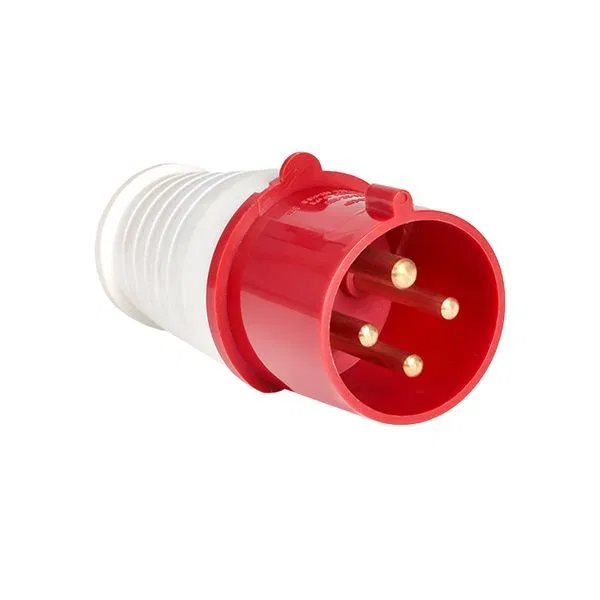 Portable plug 014 3P+PE 16A 380V IP44 EKF ps-014-16-380