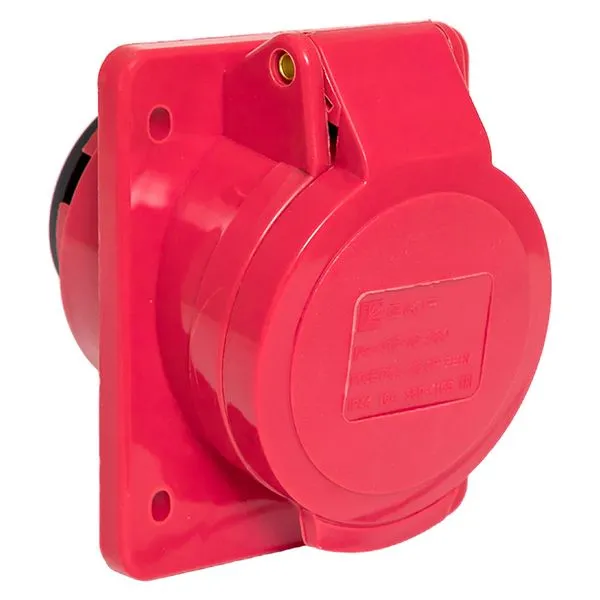 Розетка стационарная внутренняя 415 3Р+РЕ+N 16А 380В IP44 EKF ps-415-16-380