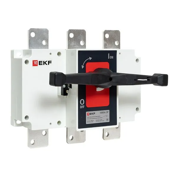 Switch-disconnector 1000A 3P with operating handle for direct installation PowerSwitch EKF psds-1000-3