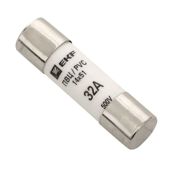 Cylindrical fuse link PVTs (14x51) 32A EKF pvc-14x51-32