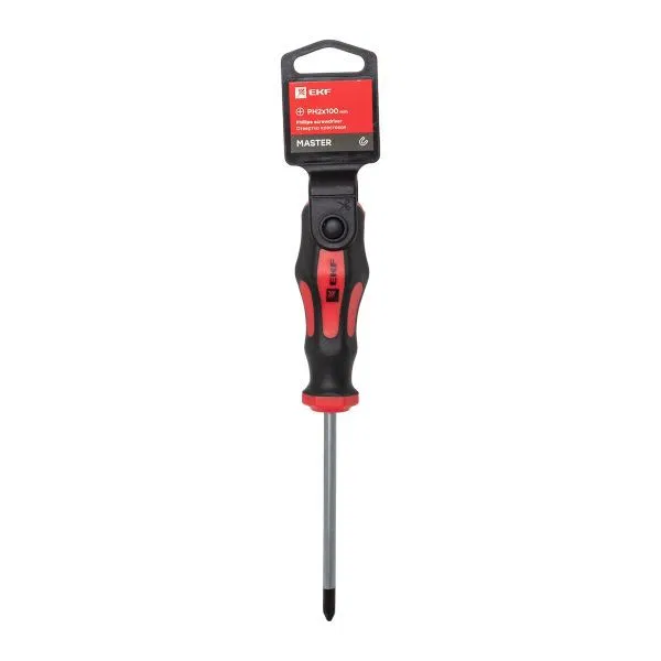 Screwdriver Master PZ2x100 mm EKF pz-2-100-mas