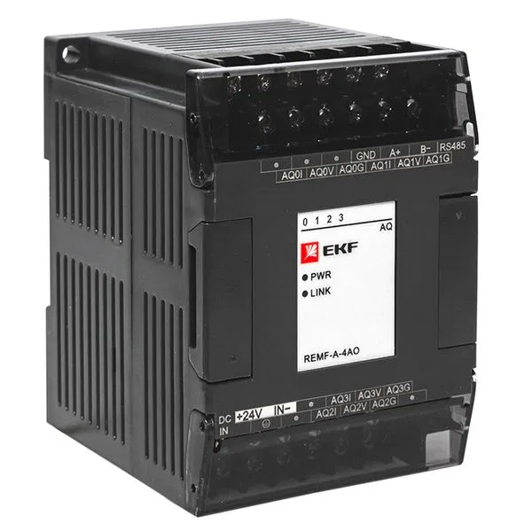 Модуль аналогового вывода REMF 4 PRO-Logic EKF (без поверки) REMF-A-4AO