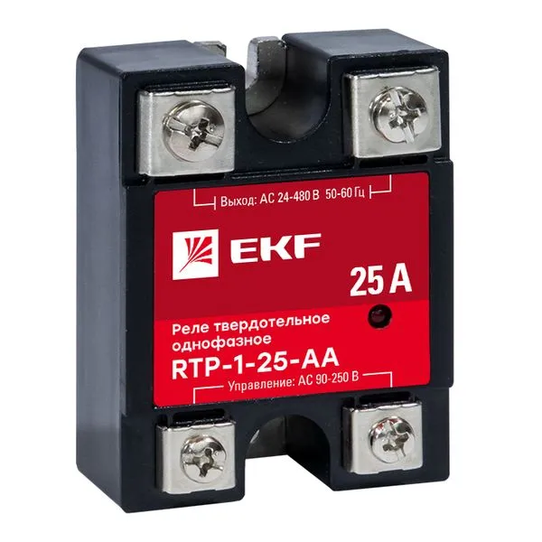 Реле твердотельное однофазное RTP-25-AA EKF PROxima rtp-1-25-aa