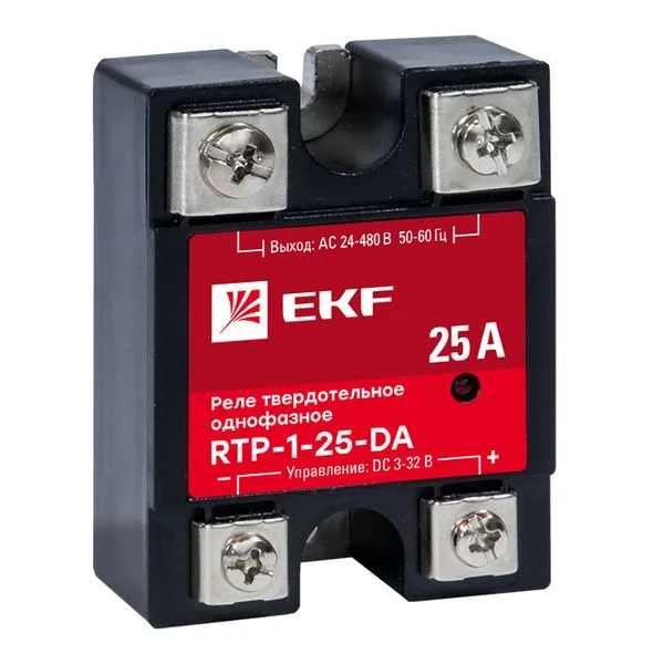 Реле твердотельное однофазное RTP-25-DA EKF PROxima rtp-1-25-da
