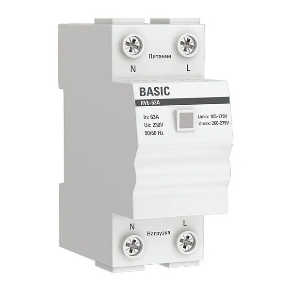 电压保护继电器 RVb-63A (穿透式连接) Basic EKF rvb-63a