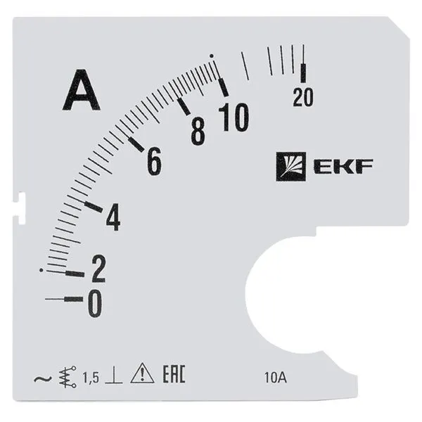 Шкала сменная для A961 10/5А-1,5 EKF PROxima s-a961-10