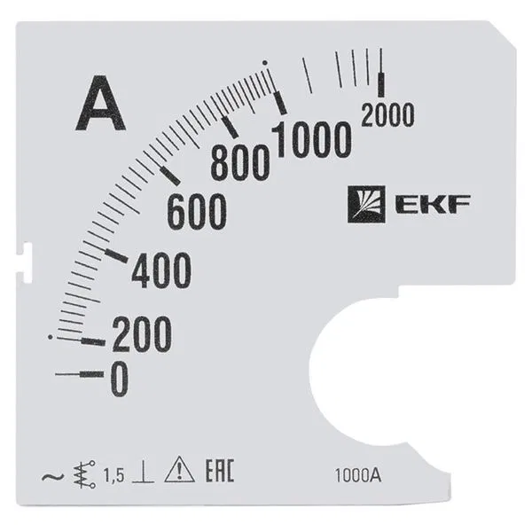 Replaceable scale for A961 1000/5A-1.5 PROxima EKF s-a961-1000