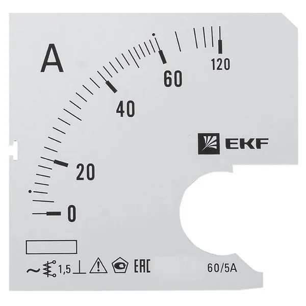 Шкала сменная для A961 60/5А-1,5 EKF PROxima s-a961-60