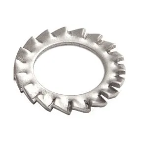 Шайба стопорная с наружными зубцами М8 DIN 6798 INOX EKF shst8-INOX