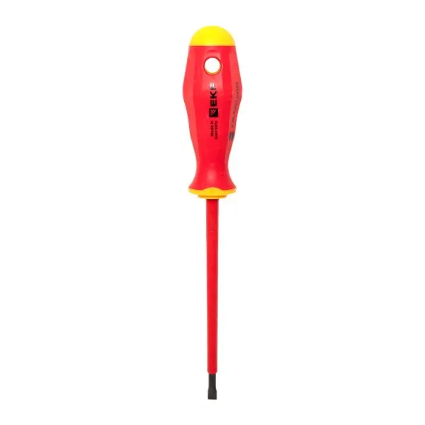 Отвертка Professional SL5.5x1 мм VDE 1000В EKF sl-5.5-1-pro-in