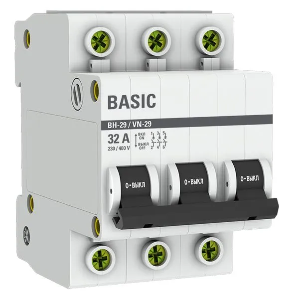 负荷开关 ВН-29 3P 32A BASIC SL29-3-32-bas EKF