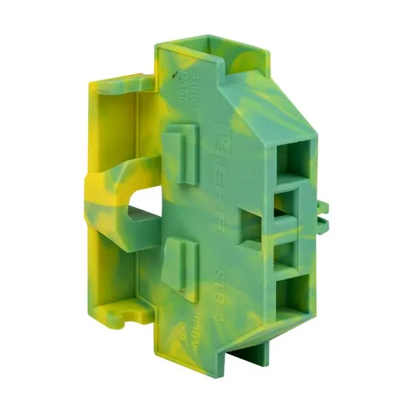 Миниклемма STB-4 32A (50 шт) желто-зеленая EKF PROxima stb-m-4-y-green-r