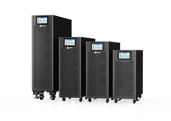 Double conversion uninterruptible power supply E-Power SW900Pro - G5 10 kVA/10kW floor-standing, 3-phase 3/3, 400V, SW901Pro-T-G5 EKF