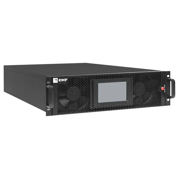 Источник Бесперебойного Питания двойного преобразования E-Power SW900Pro - G5 30кВА/30кВт для монтажа в 19" стойку ,3х фазный 3/3,400В, SW903Pro-RT-G5 EKF