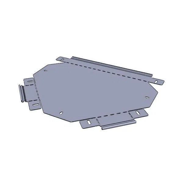 Ответвитель Т-образный 100х400мм плоский EKF t10040007-FL
