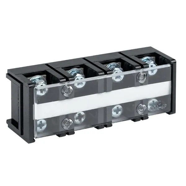 Terminal block TC-1004 up to 35 mm2 100A 4 terminal pairs EKF PROxima tc-1004