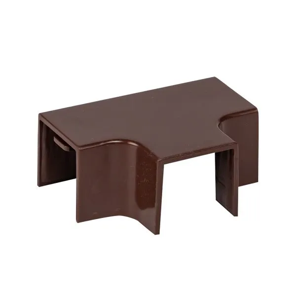 Угол T-образный (16x16) (4 шт) темное дерево EKF-Plast tchd-16-16x4 EKF