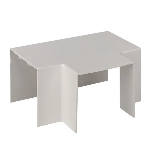 T-shaped angle 60x60 white Plast PROxima (pack of 4pcs) EKF tchw-60-60x4