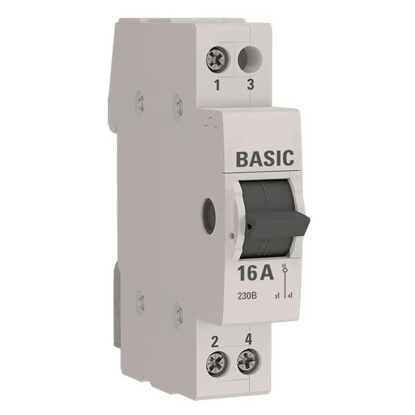 Трехпозиционный переключатель 1P 16А Basic tps-1-16 EKF