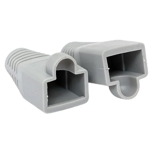 TERACOM RJ-45 连接器绝缘帽 PVC 灰色 (10个/包) TRC-BT-RJ45-PVC-10 EKF
