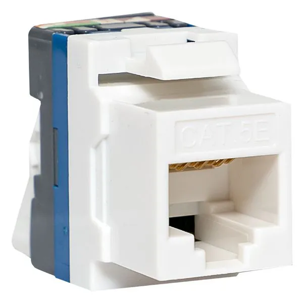 Модуль Keystone TERACOM CS Cat.5E неэкранированный 110 IDC 180 градусов самозажимной (Toolless) серый TRCS-KSTN-RT180-5EUTP-GY EKF