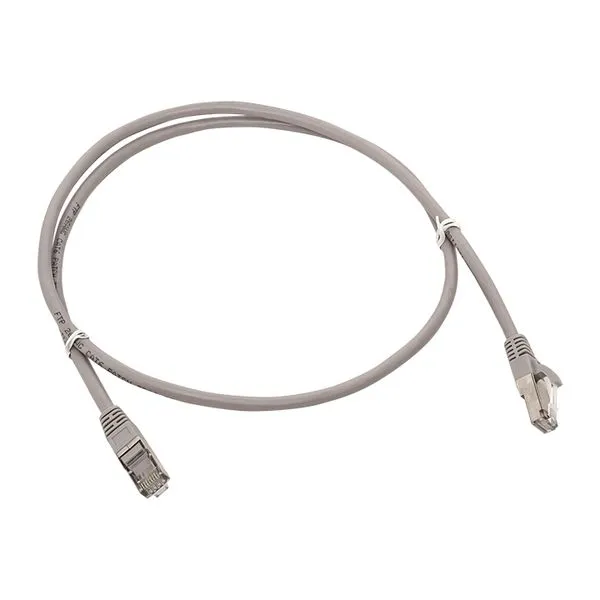 Патч-корд TERACOM PRO Cat.5E экранированный FTP оболочка LSZH серый (2,0м) TRP-5EFTP-LSH-2M-GY EKF