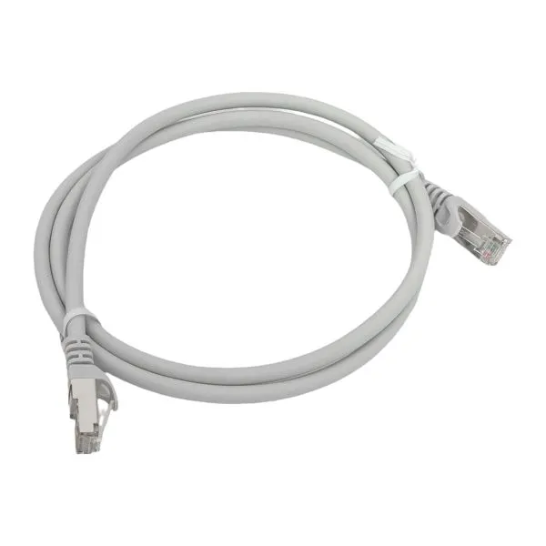 Патч-корд TERACOM PRO Cat.6 экранированный FTP оболочка LSZH серый (1,0м) TRP-6FTP-LSH-1M-GY EKF