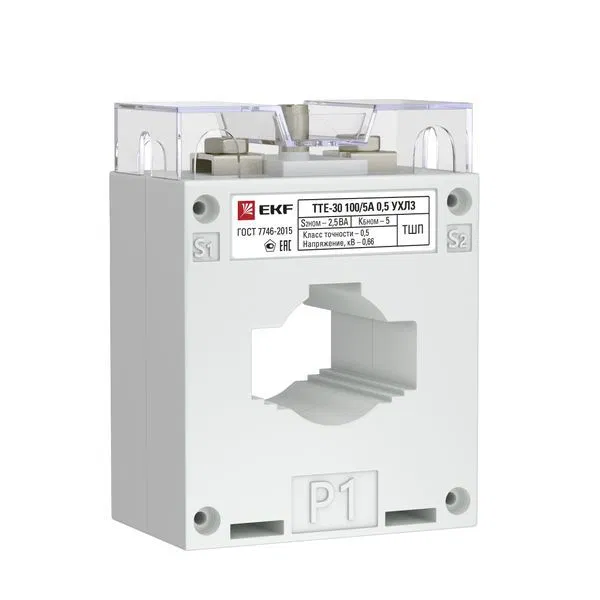 Трансформатор тока ТТЕ-30-100/5А mini кл. точн. 0.5 EKF tte-30M-100