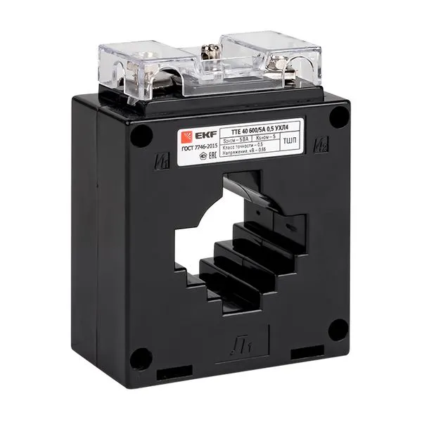 Трансформатор тока ТТЕ-40-400/5А класс точности 0,5S EKF PROxima tte-40-400-0.5S