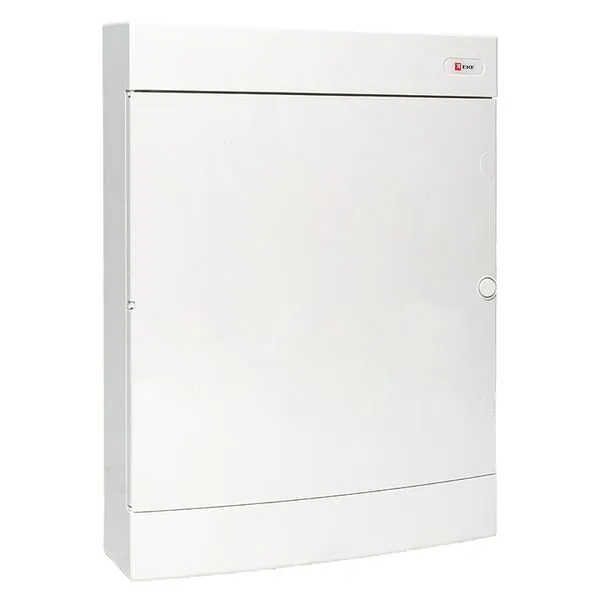 Wall-mounted distribution board "Unix" white door 3x18 modules IP41 EKF PROxima ux-3x18-nw