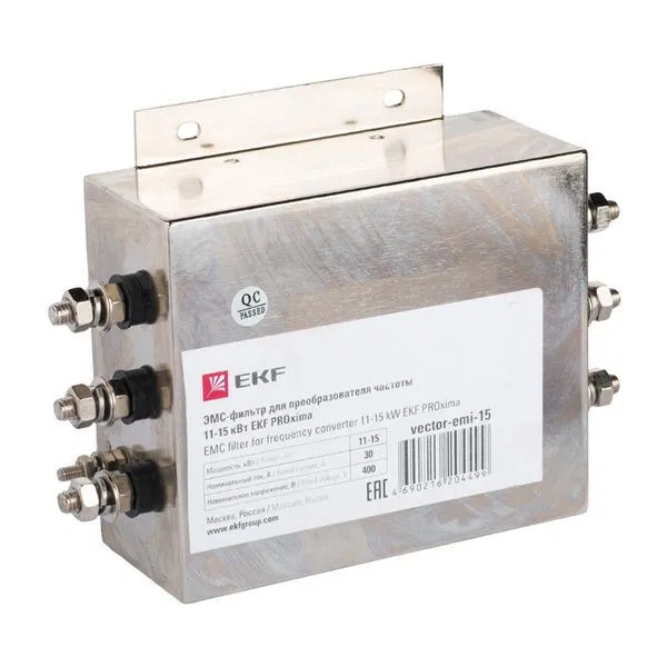 EMC filters for frequency inverter 11-15 kW vector-emi-15 EKF