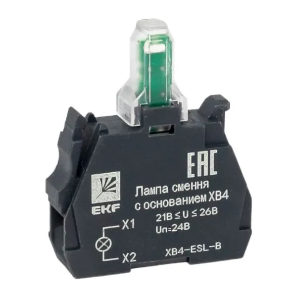 Лампа сменная с основанием XB4 син. 24В PROxima EKF XB4-ESL-B