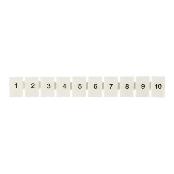 Маркеры для ST 1,5 с нумерацией 1-10 (100 шт.) EKF zb-st-1.5-1-10