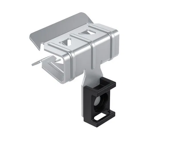Beam clamp 8-14 mm for nylon cable tie TDZ EKF ZB8-14-S