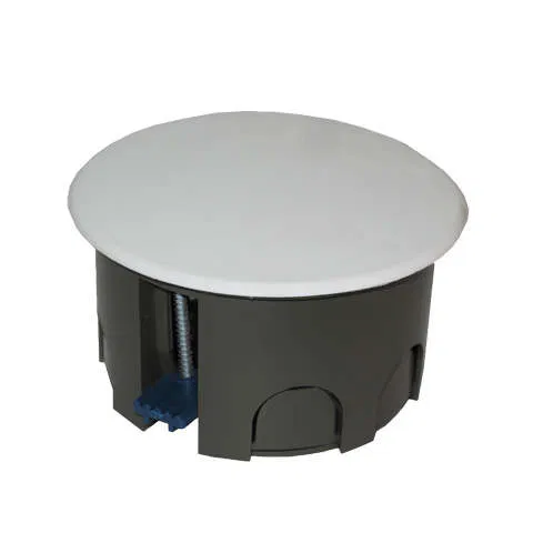 Distribution box SP 80x45mm for drywall plastic. legs snap-on lid Epplast 185250 Электропромпласт