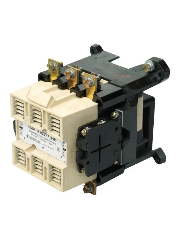 Contactor PMA-4102 UHL4 V 63A cat. 380V AC 2NO+2NC IP00 without relay Elektrotekhnik ET001713