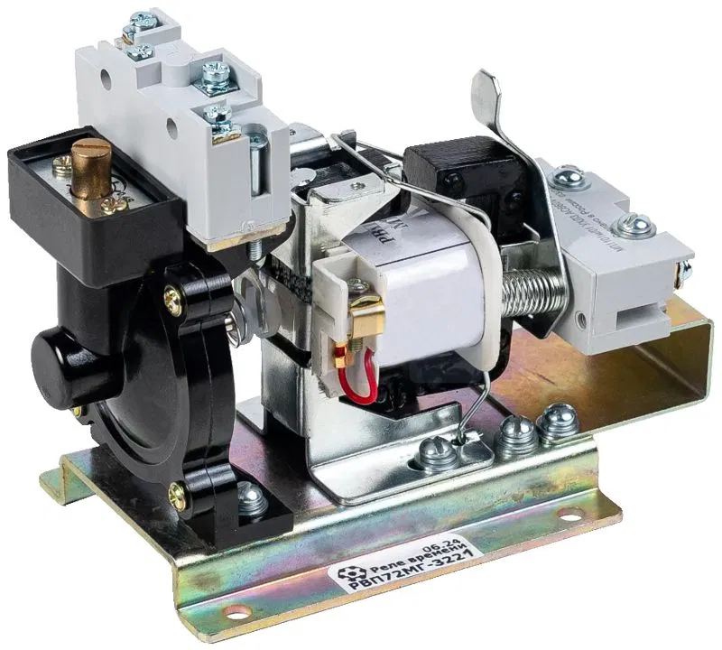 Pneumatic time relay RVP-72MG-3221-UKHL4. 110V/50Hz 0.4-180s 1NO+1NC with time delay 1NO+1NC instantaneous response voltage supply IP00 Elektrotekhnik ET008126