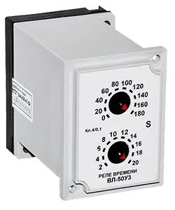 Реле времени ВЛ-50У3 110В DC 2-200 с 1з+1р IP40 Электротехник ET012353